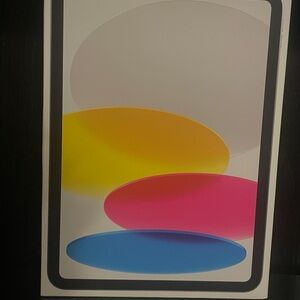 Apple Tablet with Multicolor Display